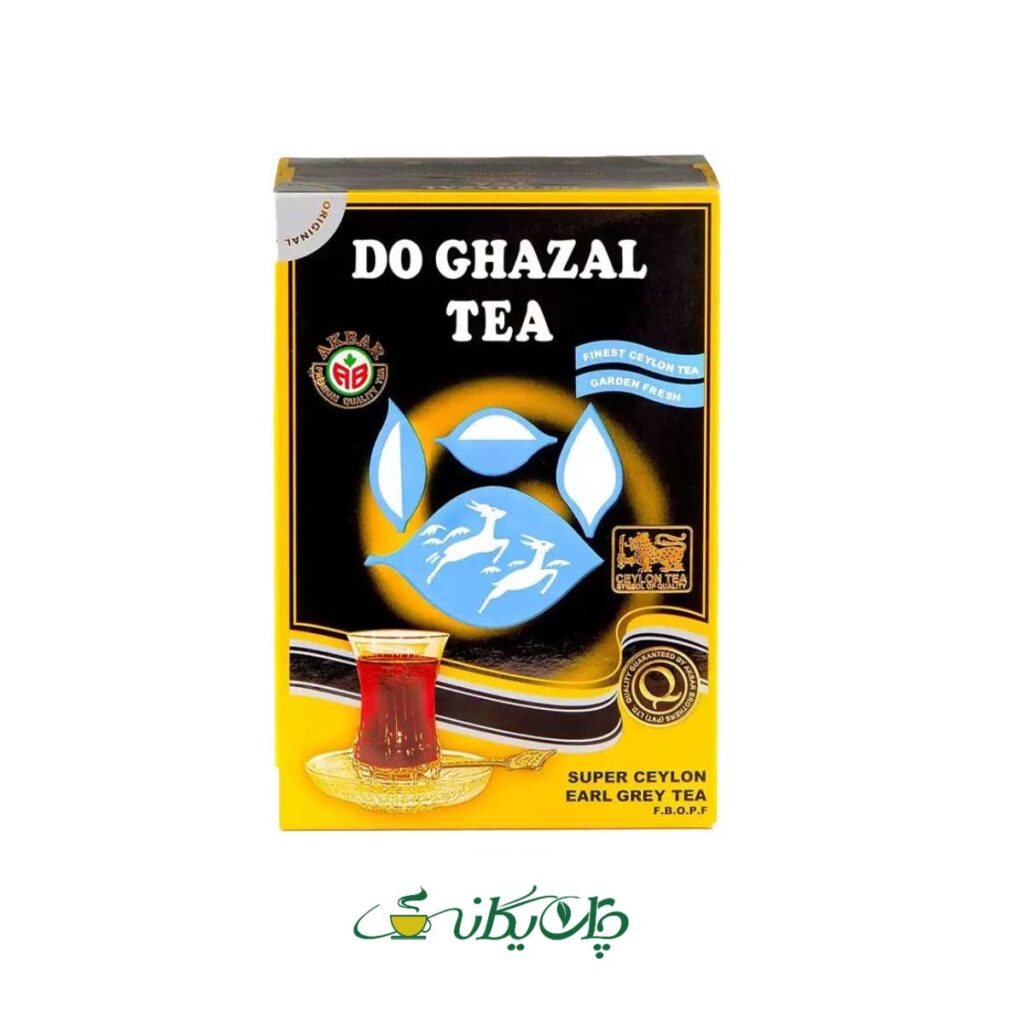 چای ارل گری شیرنشان دوغزال 500 گرمی